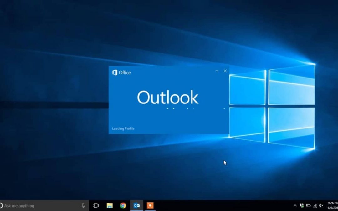 How to Setup Outlook For First Time Use